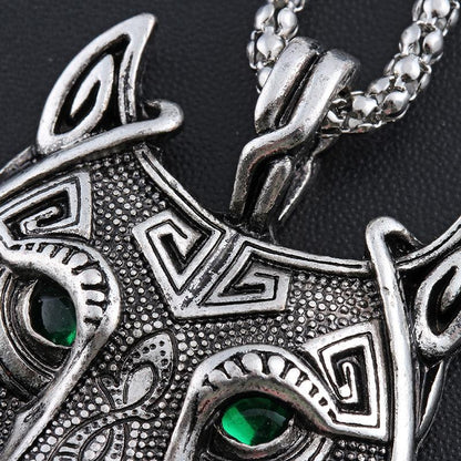 Viking Wolf Necklace