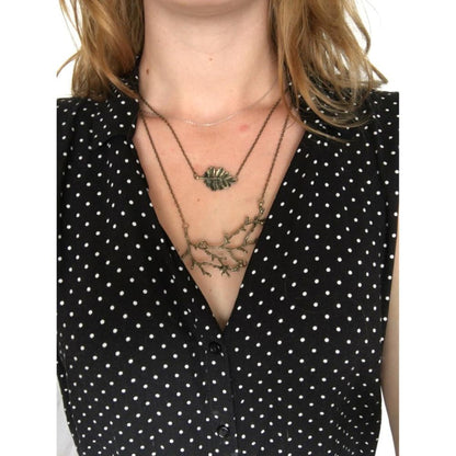 Style Leaf Branch Necklace