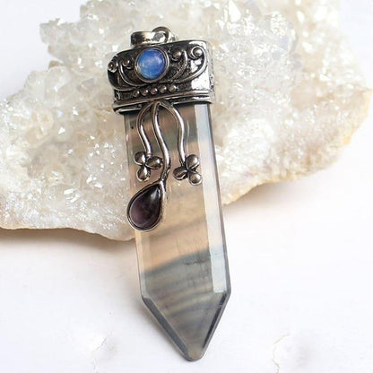 Style Natural Stone Necklace