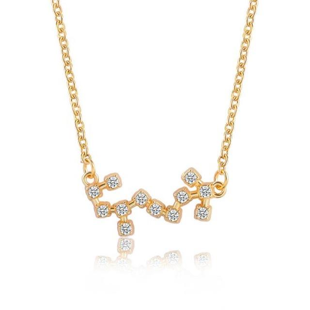 Zodiac Sign Constellation Necklace