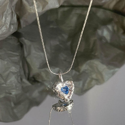 Ocean Heart Necklace