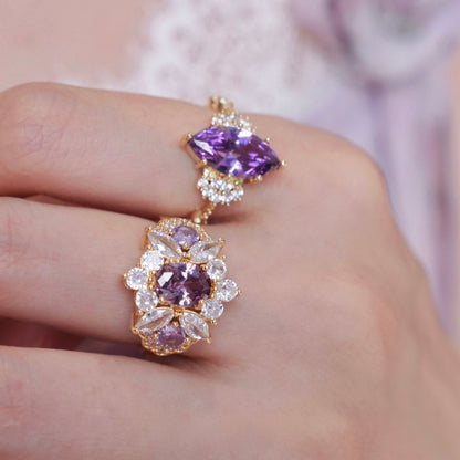 Opulent Amethyst Ring