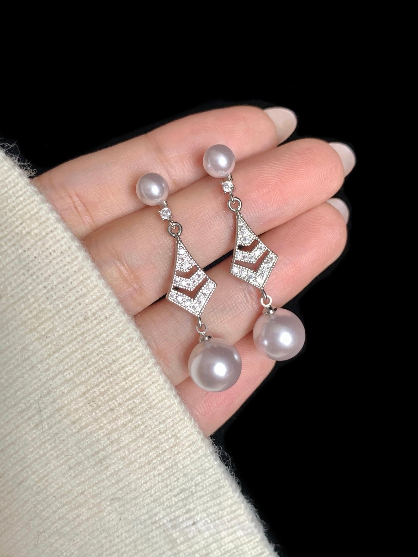 Pavilion Pearl Earrings