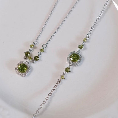 Peridot Baroque Bracelet