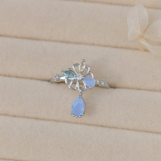 Periwinkle Charm Ring