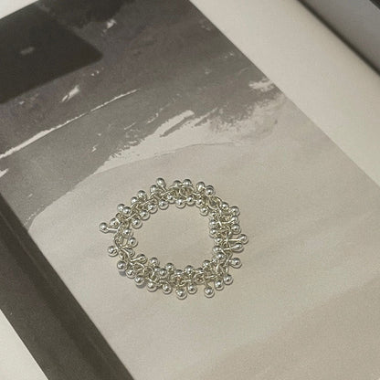 [] Petite Bead Chain Ring