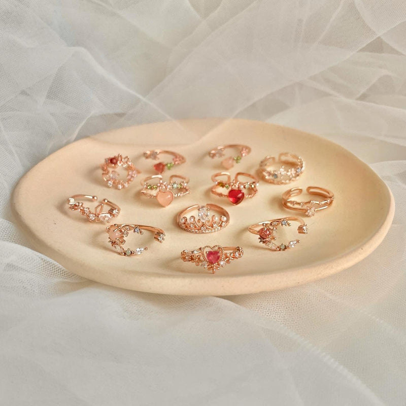 Layla Pink Heart Ring