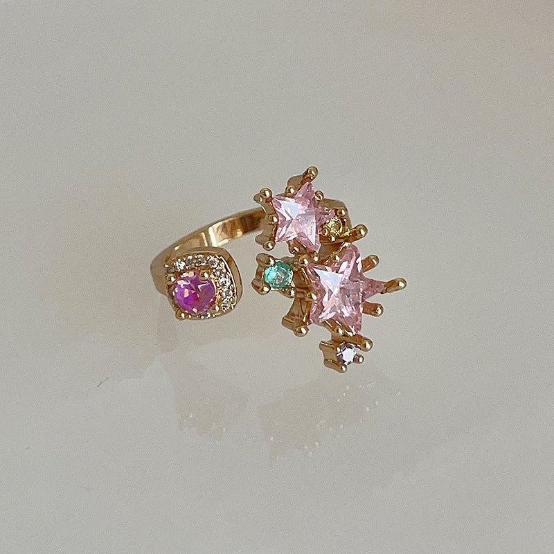 Pink Starlight Ring