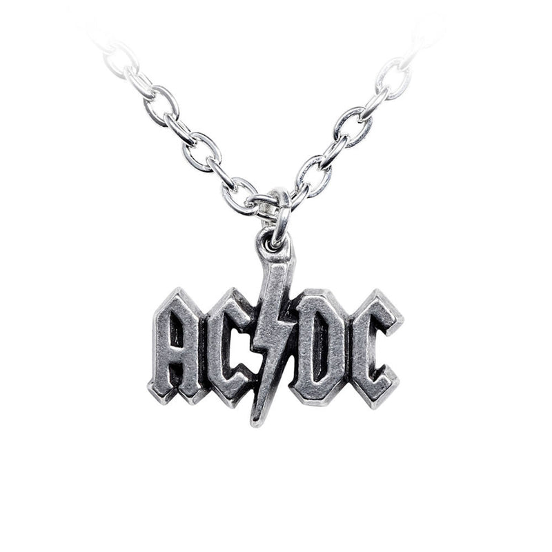 Ac/dc Lightning Logo Pendant Necklace by Alchemy Gothic