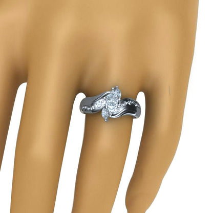 Majestic Crystal Princess Ring