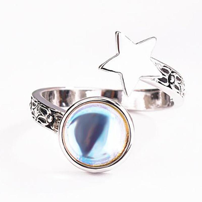 Moonstone Universe Wrap Ring