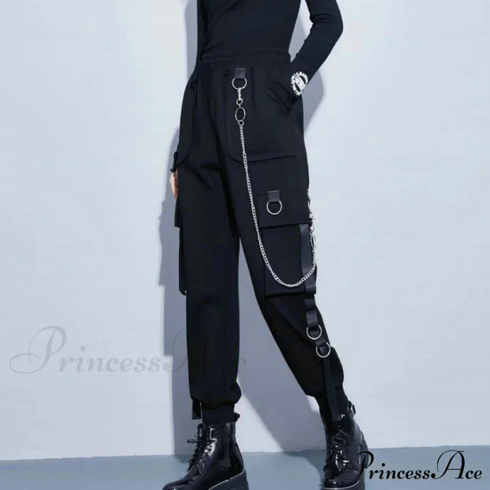 Black With Chain