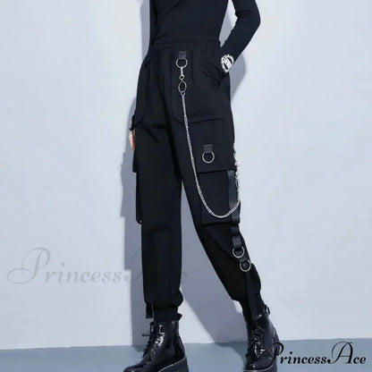 Black With Chain