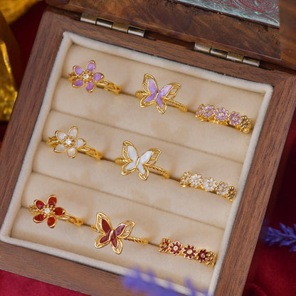 Purple Primrose Ring