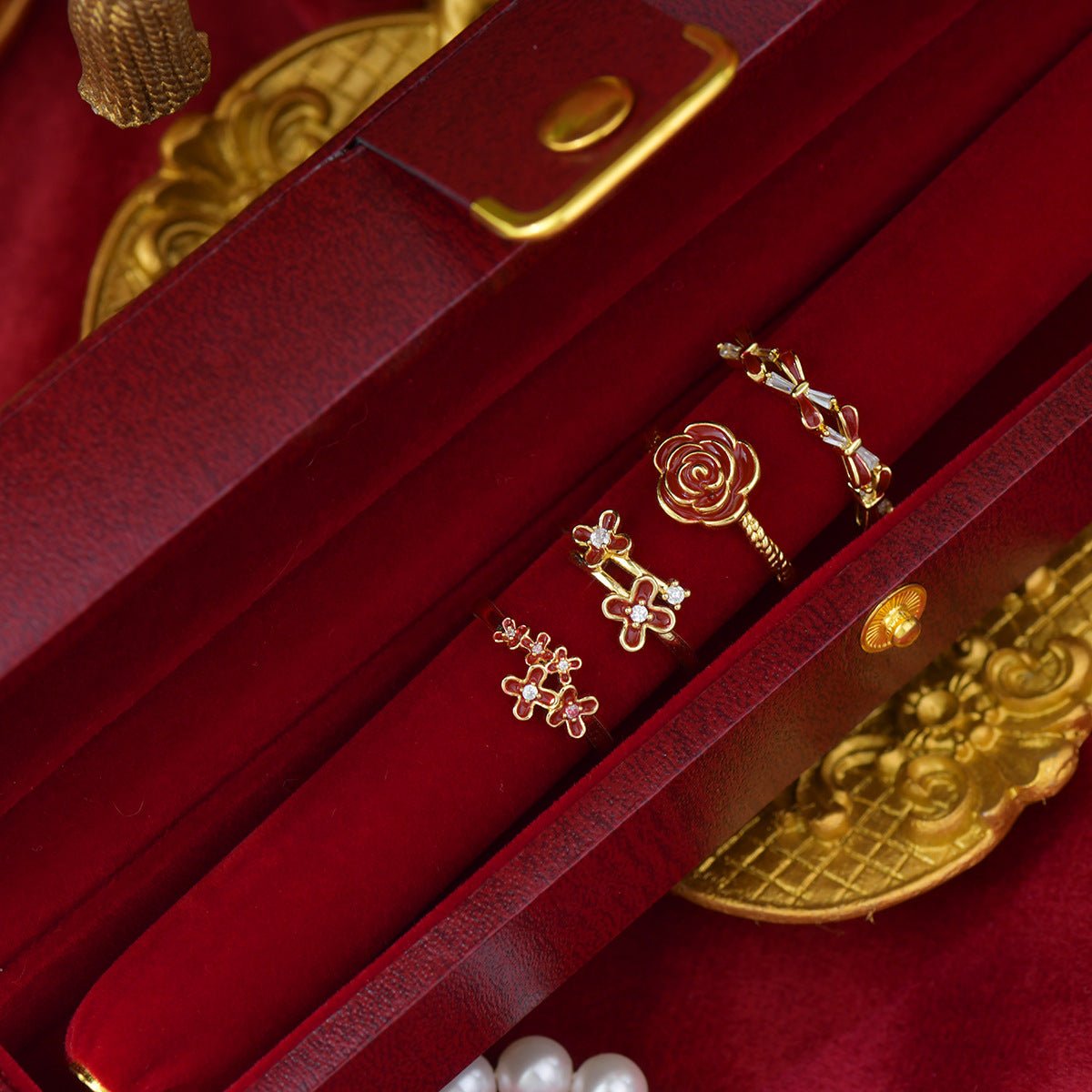 Red Bow Ring