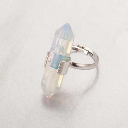 6 Pieces Crystal Ring Set