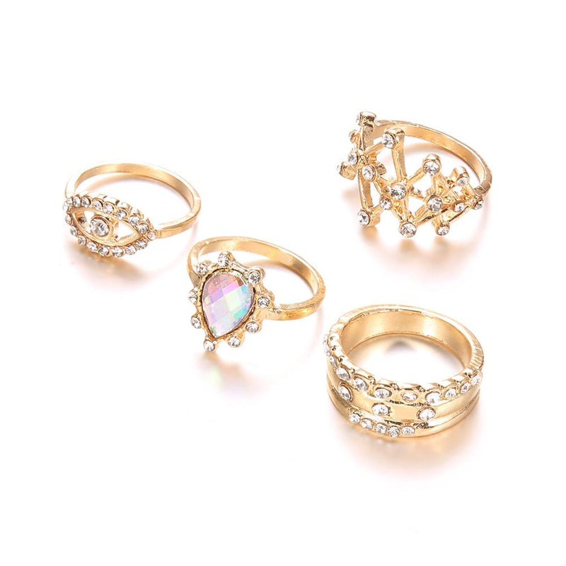 Geometric Crystal Ring Set