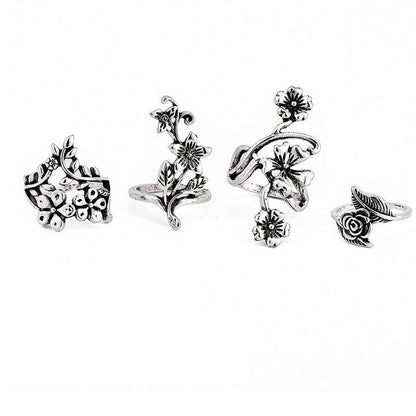 The Flower Goddess Ring Set