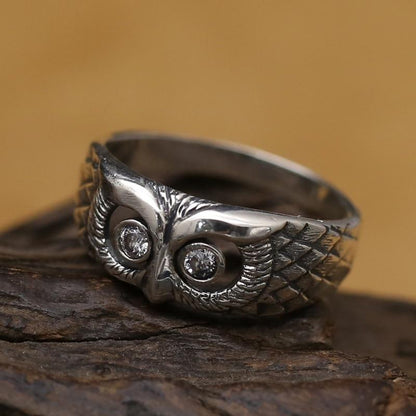 The Wise Owl Ring