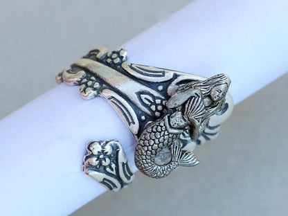 Style Mermaid Wrap Ring