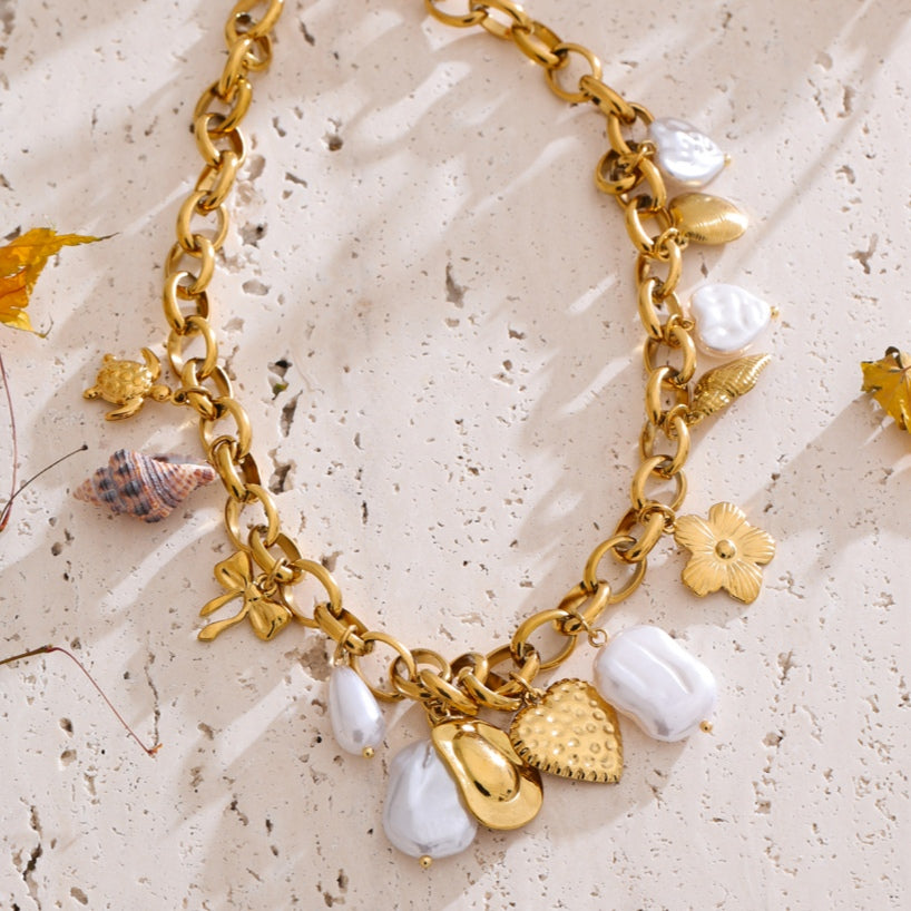 Ocean Charm Necklace
