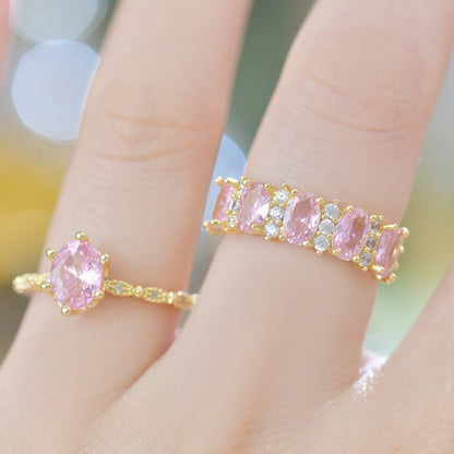 Imperial Rosaline Ring in Gold