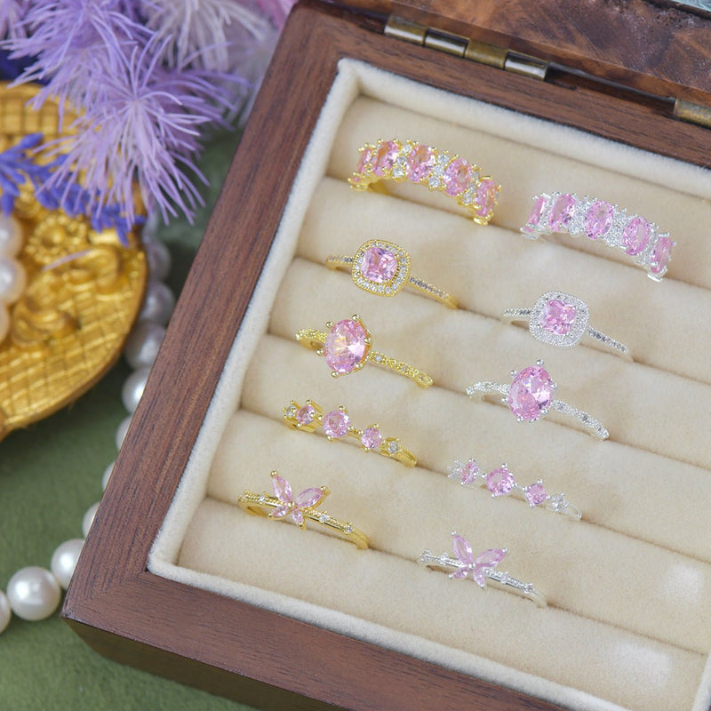 Rosaline Butterfly Ring in Gold