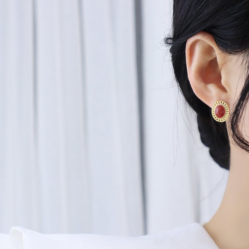 [] Rosette Heirloom Earrings