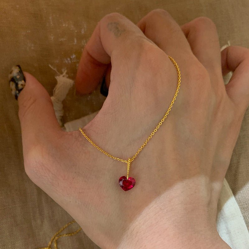 Rouge Heart Necklace
