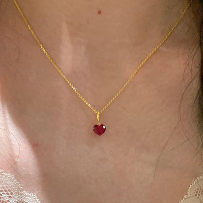 Rouge Heart Necklace