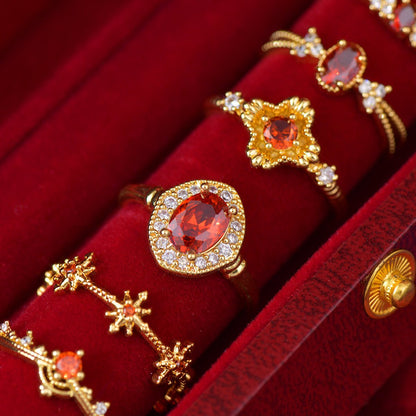 Ruby Tiara Ring