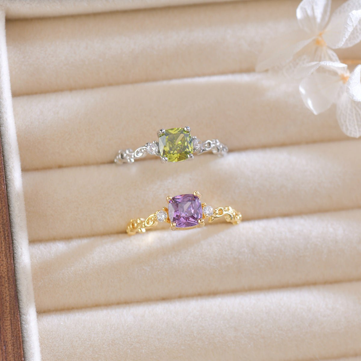 Sasha Amethyst Ring