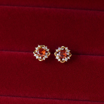 Scarlet Amorette Earrings
