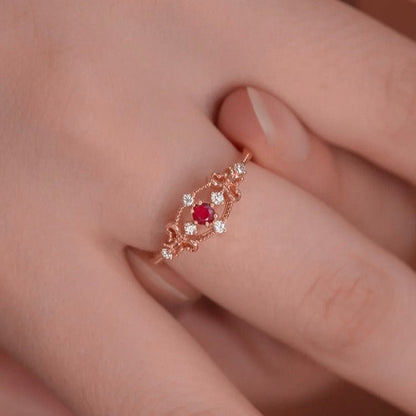 Scarlet Belle Ring