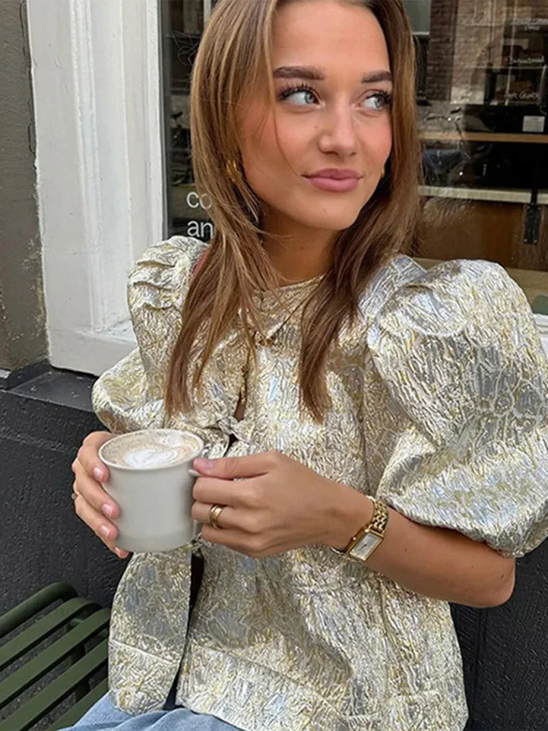 Timeless Vintage Style Blouse