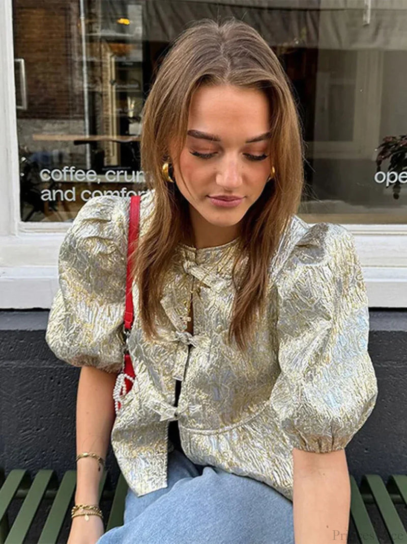 Timeless Vintage Style Blouse
