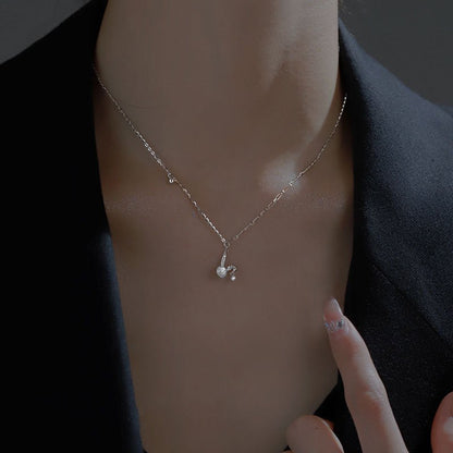 Silver Bunny Necklace