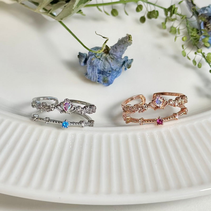 [] Valentina Silver Tiara Ring