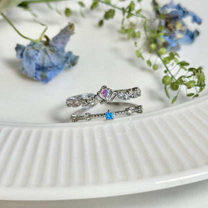 [] Valentina Silver Tiara Ring