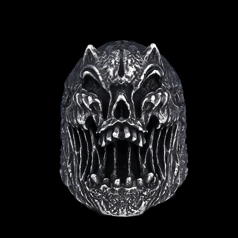 Sinners From Hell Skull Ring