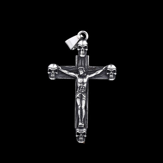 Skull Crucifix Pendant