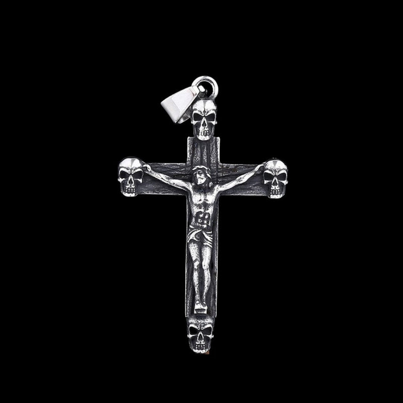 Skull Crucifix Pendant