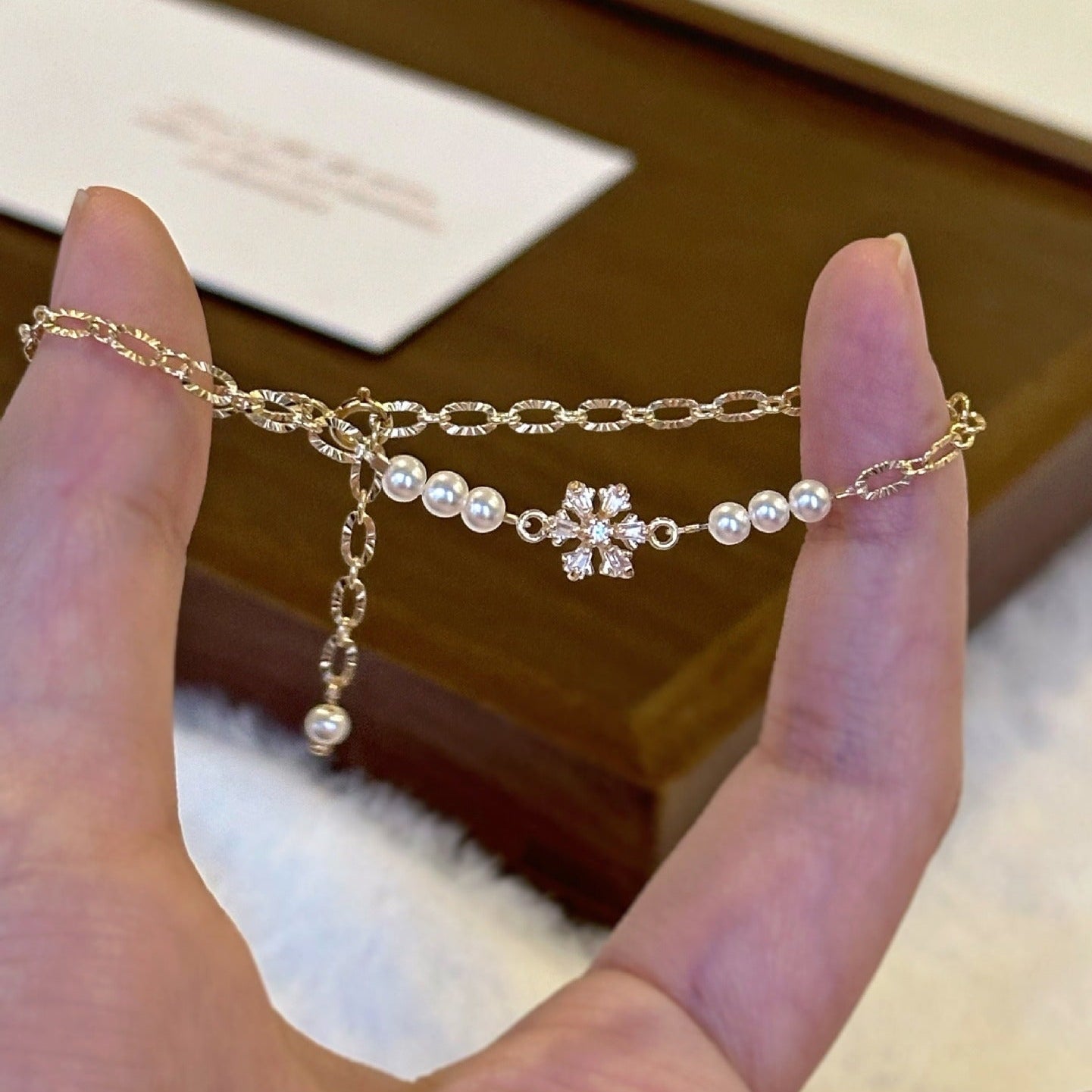 Snowflake Lullaby Bracelet