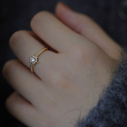 Snowflake Ring