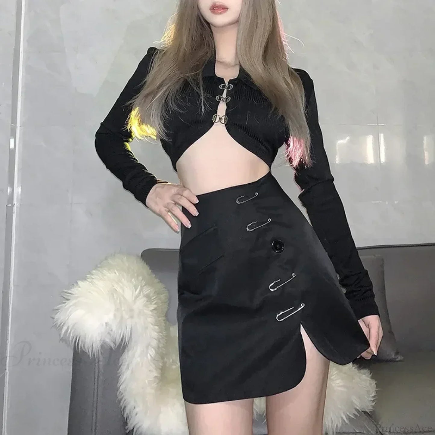 black