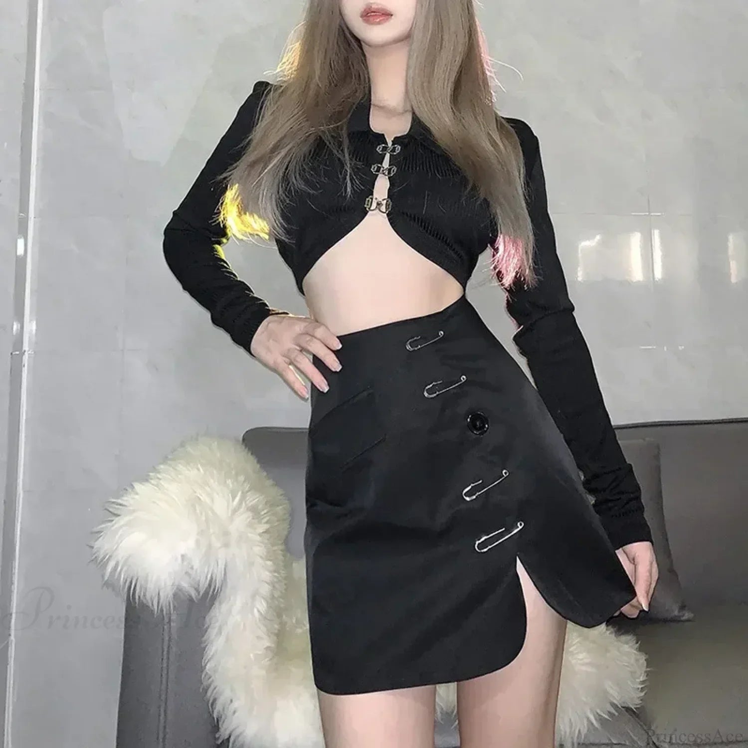 black