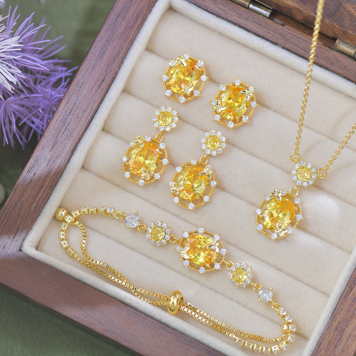 Sunshine Butterfly Bracelet