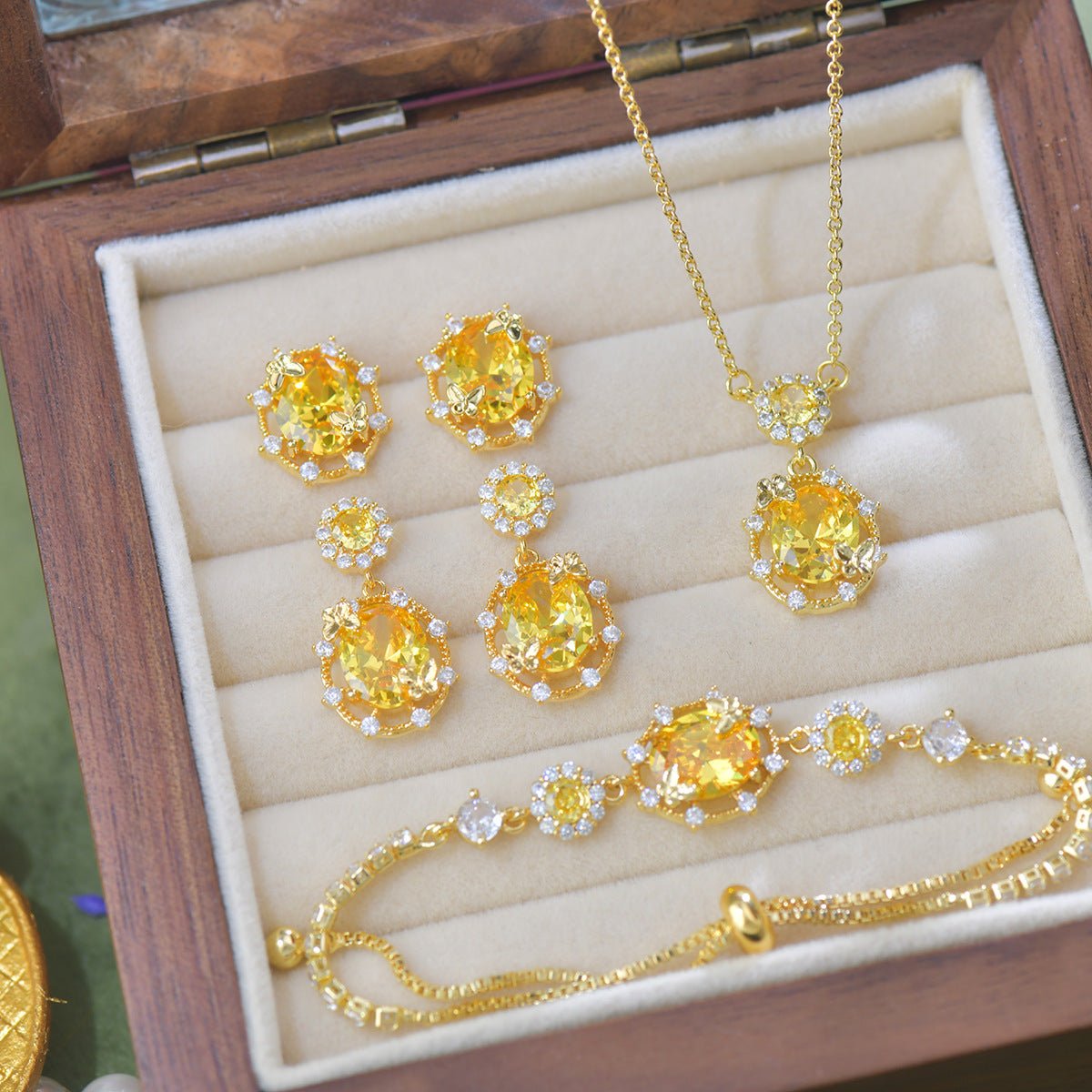 Sunshine Butterfly Necklace