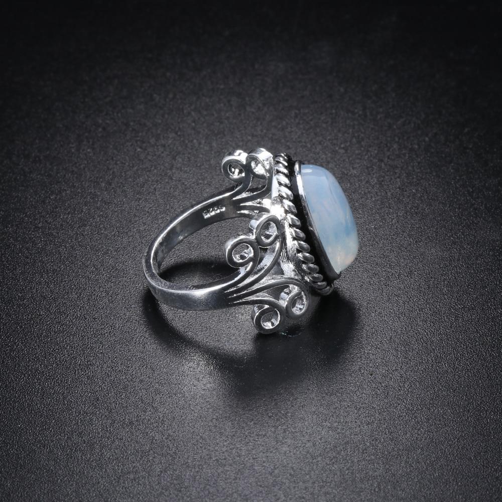 Tibetan Inspired Moonstone Ring