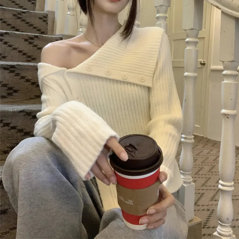 Gracefully Designed Sweater